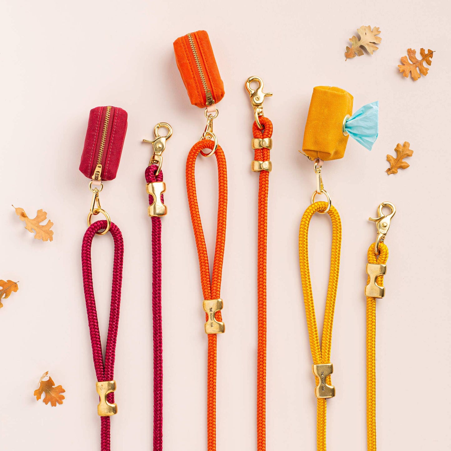 Wine Marine Rope Dog Leash