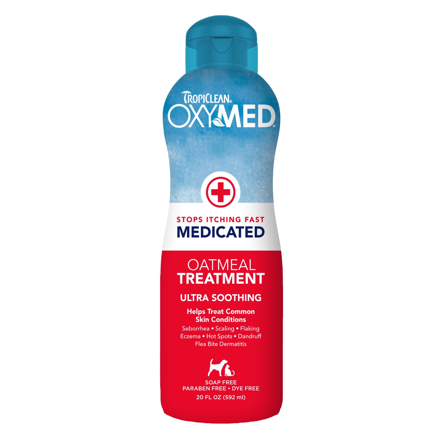 Tropiclean Oxymed Oatmeal Treatment Shampoo 20oz