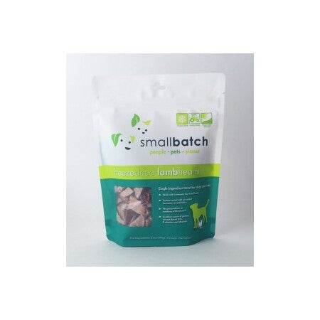 Smallbatch Dog Treat FD Hearts Lamb 3.5 oz