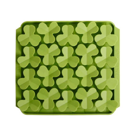 Tall Tails Dog Toy Forage Mat Silicone Clover Green 8.5"