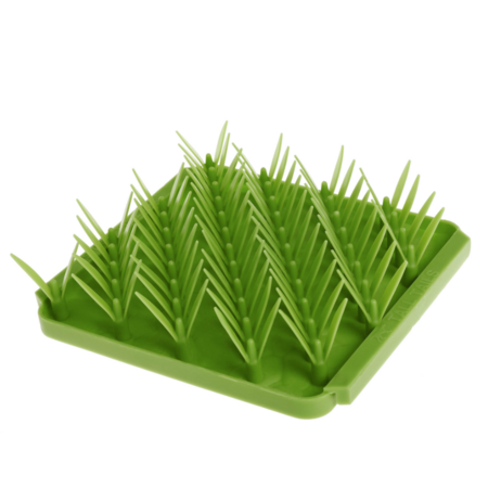 Tall Tails Dog Toy Forage Mat Silicone Grass Green 8.5"