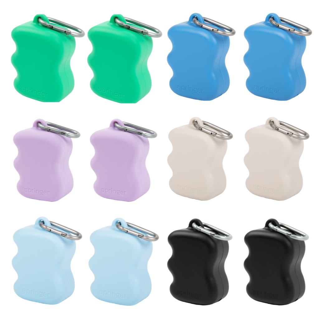 Silicone Dog Treat Dispenser - 6 Colors (Mixed 12 Pack)