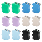Silicone Dog Treat Dispenser - 6 Colors (Mixed 12 Pack)