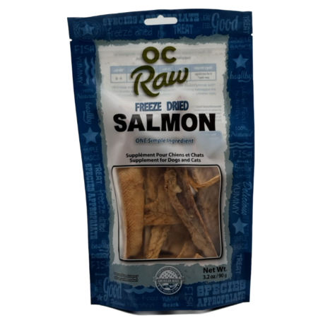 OC Raw Dog Treat FD Salmon 3.2 oz