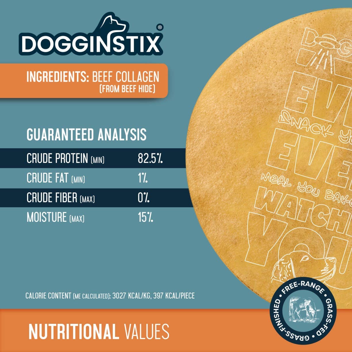 Beef Collagen UFO - Frisbee Disc