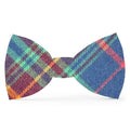 Piper Plaid Flannel Dog Bow Tie