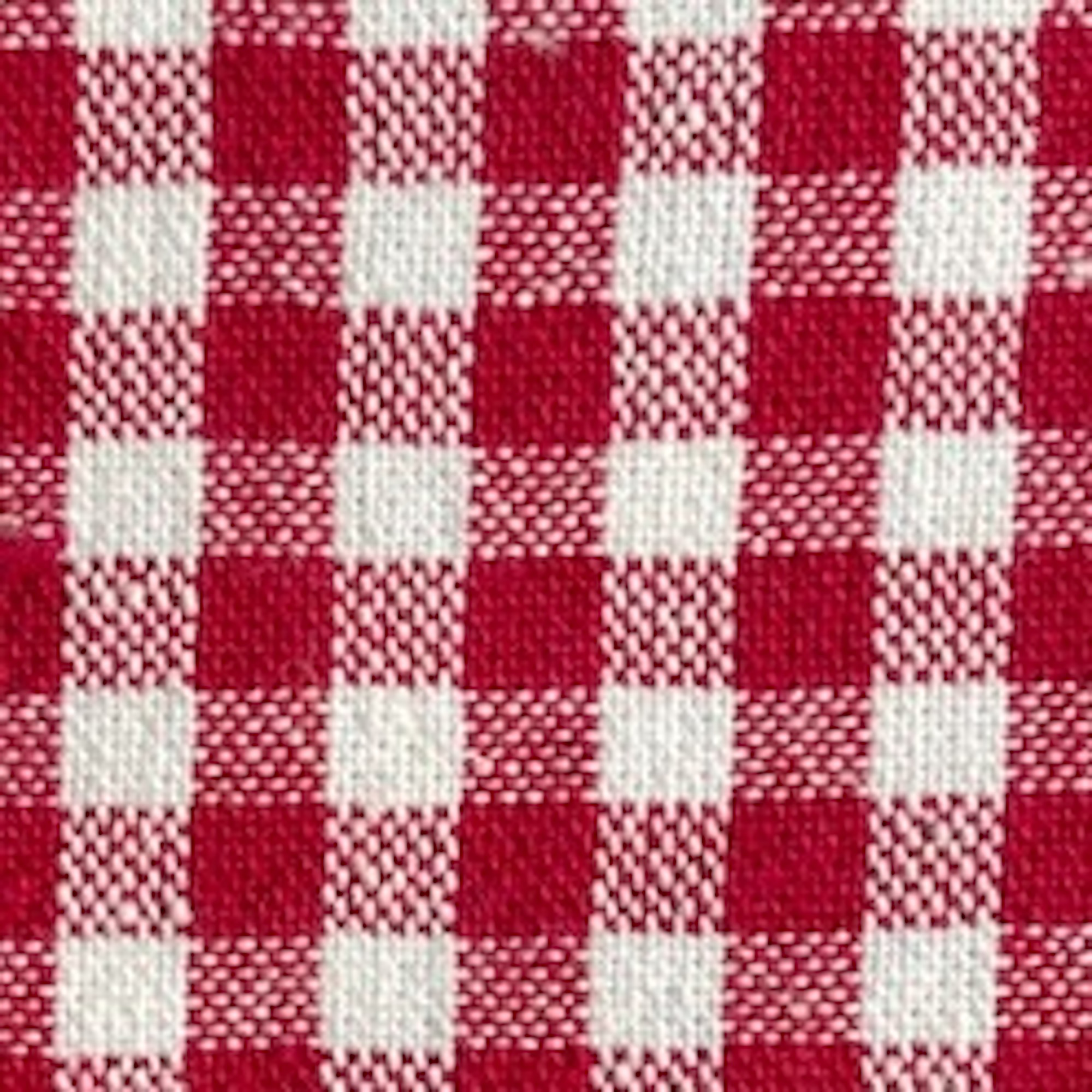 Red Gingham Summer Dog Bandana
