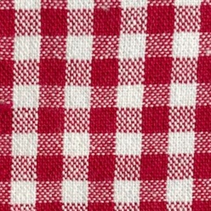 Red Gingham Summer Dog Bandana