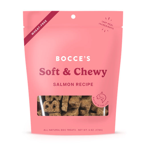 Bocce's Dog Treat Basics Soft & Chewy Salmon 6 oz