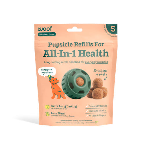 Woof Dog Treat All-In-1 Pops Small 6 oz