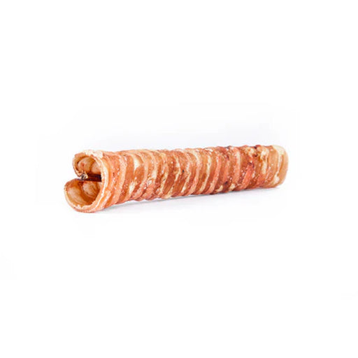 Raw Dog Treat Beef Trachea Tube 6"