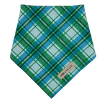 Northern Lights + Deck the Halls - Reversible Dog Bandana