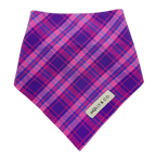 Pinkberry Plaid - Dog Bandana