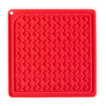 Messy Mutts Dog/Cat Food Mat Reversible Feeding & Lick Silicone 5.5X5.5