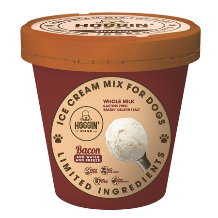 Puppy Cake Dog Treat Hoggin' Dogs Bacon 2.32 oz (Makes 8oz)