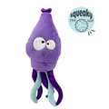 Huxley Kent Dog Toy Slappies Squiggly Squid Small