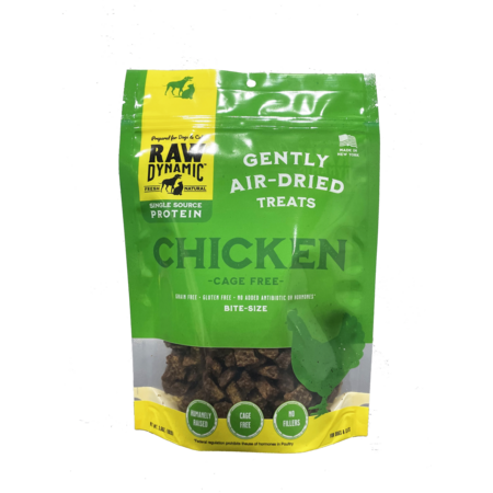 Raw Dynamic Dog Treat Air Dried Chicken 3.6 oz