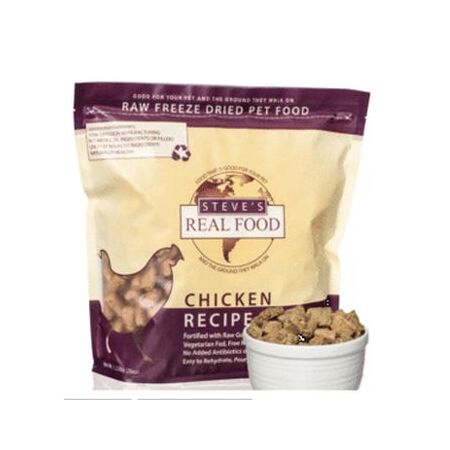 Steve's Dog & Cat Food FD Nuggets Chicken 20 oz