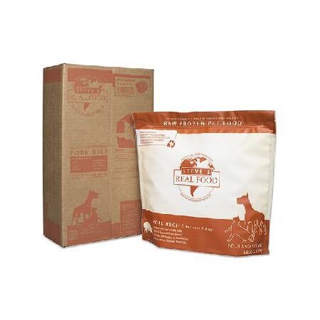 Steve's Dog & Cat Frozen Pork Nuggets 5#