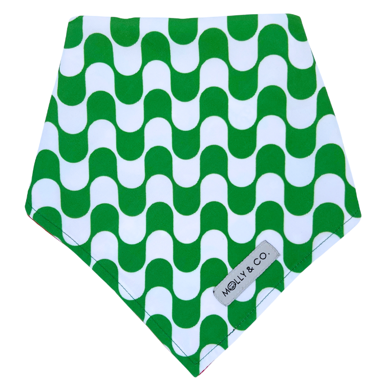 Merry Dinos - Reversible Dog Bandana