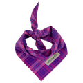Pinkberry Plaid - Dog Bandana