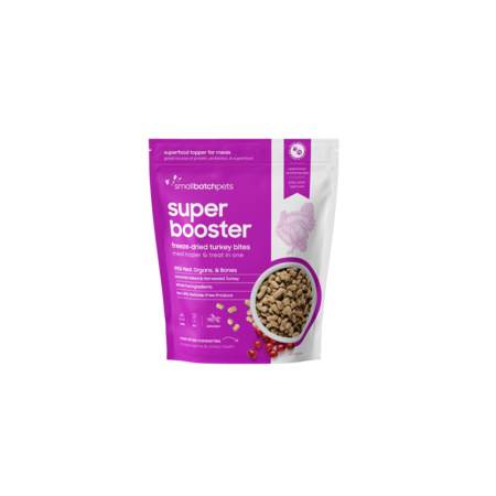 Smallbatch Dog Treat FD Super Booster Turkey 18 oz