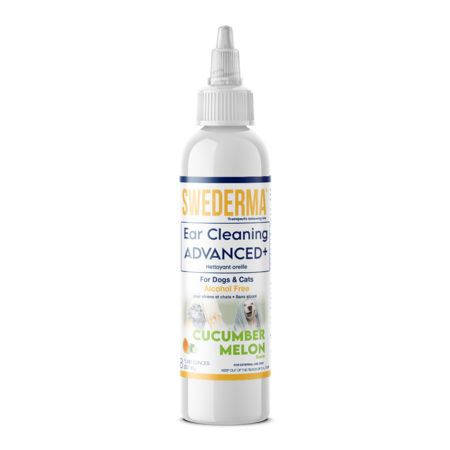 Swedencare Swederma Dog & Cat Health Ear Cleaning Advanced+ Cucumber Melon 8 oz
