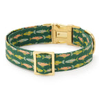Gone Fishing Dog Collar