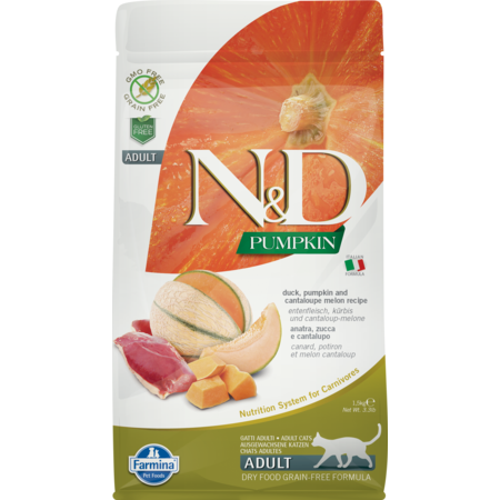 Farmina Cat Dry GF PUMPKIN Duck & Cantaloupe 3.3#