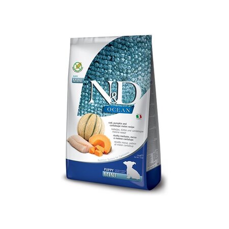 Farmina Dog Dry GF OCEAN Puppy Cod, Pumpkin, & Cantaloupe Mini 5.5#