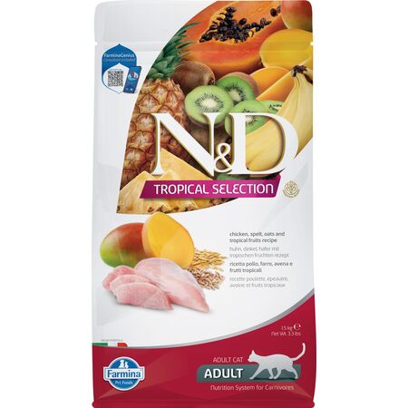 Farmina Cat Dry TROPICAL Chicken 3.3#