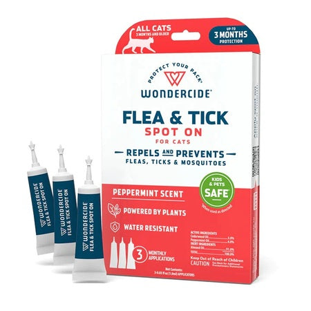 Wondercide Flea & Tick Spot On For Cats Peppermint