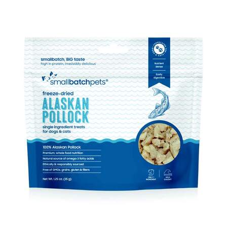Smallbatch Dog Treat FD Pollock 1.25 oz