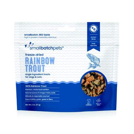 Smallbatch Dog Treat FD Rainbow Trout 2 oz
