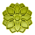 Sodapup Dog Slow Feeder Shallow E-Tray Mandala Green