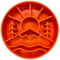 Sodapup Dog Slow Feeder Deep E-Bowl Great Outdoors Orange