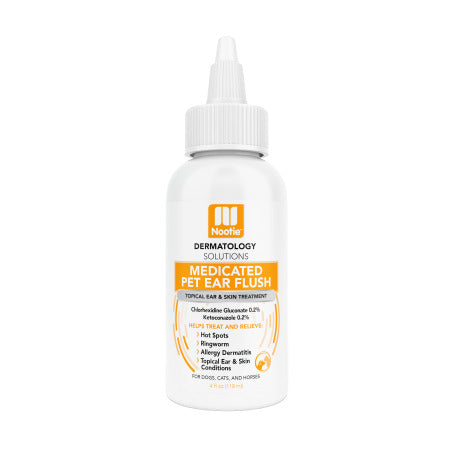 Nootie Dog Health Medicated Ear Flush 4 oz