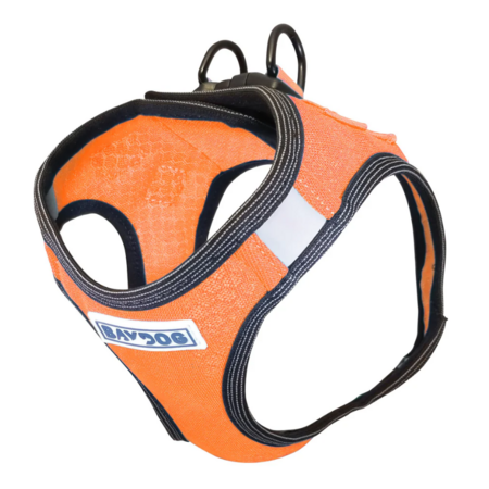 BAYDOG Dog Harness Liberty Bay Blaze Orange Medium