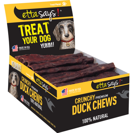 Etta Says Crunchy Chew 4.5” Duck 1ct