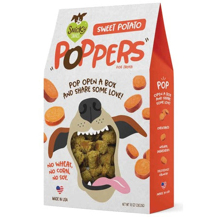 Snicky Snaks Dog Treat Poppers Sweet Potato 10 oz