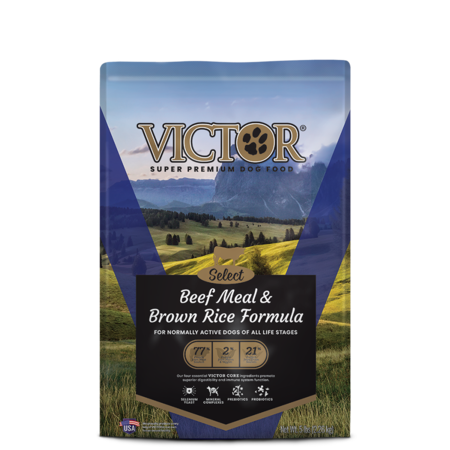 Victor Dog Dry Select Beef Meal & Brown Rice 15#