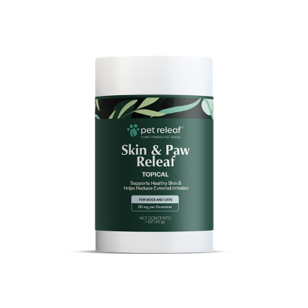 Pet Releaf Dog Health CBD Topical Paw Releaf 1 oz
