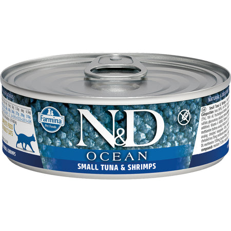 Farmina Cat Can Ocean Bonito Shrimp 2.8oz