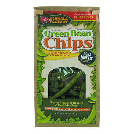 K9 Granola Dog Treat GF Chips Green Bean 4 oz