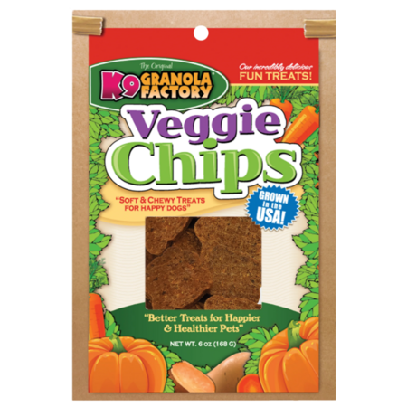 K9 Granola Dog Treat Veggie Chips 5 oz