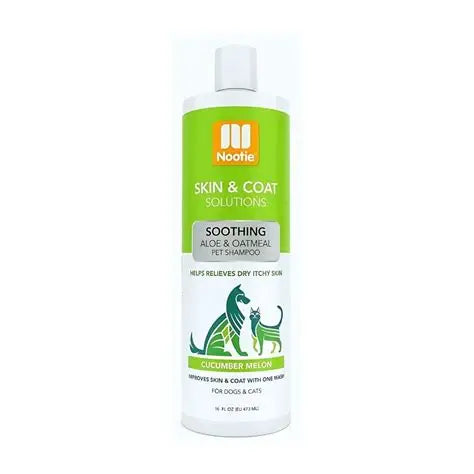 Nootie Shampoo Soothing Aloe Oatmeal Cucumber Melon 16oz