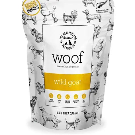 New Zealand Woof FD Dog Treat / Wild Goat 1.76oz