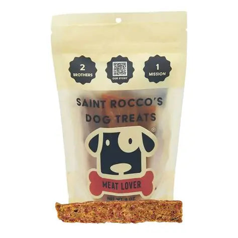 Saint Roccos Dog Treat Meat Lovers 3oz