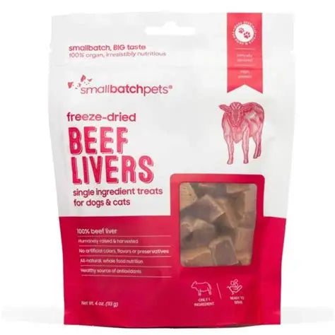 Small Batch FD Treat Beef Liver 4oz