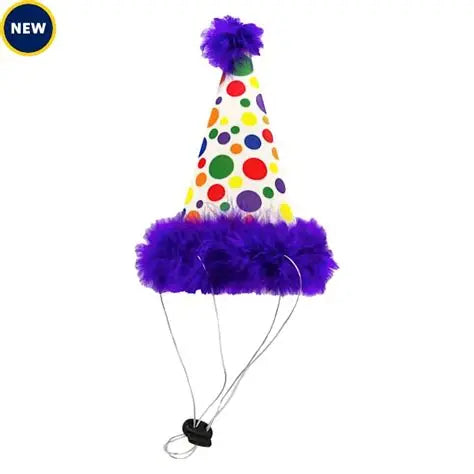 Huxley Kent Party Hat Happy Barkday Small